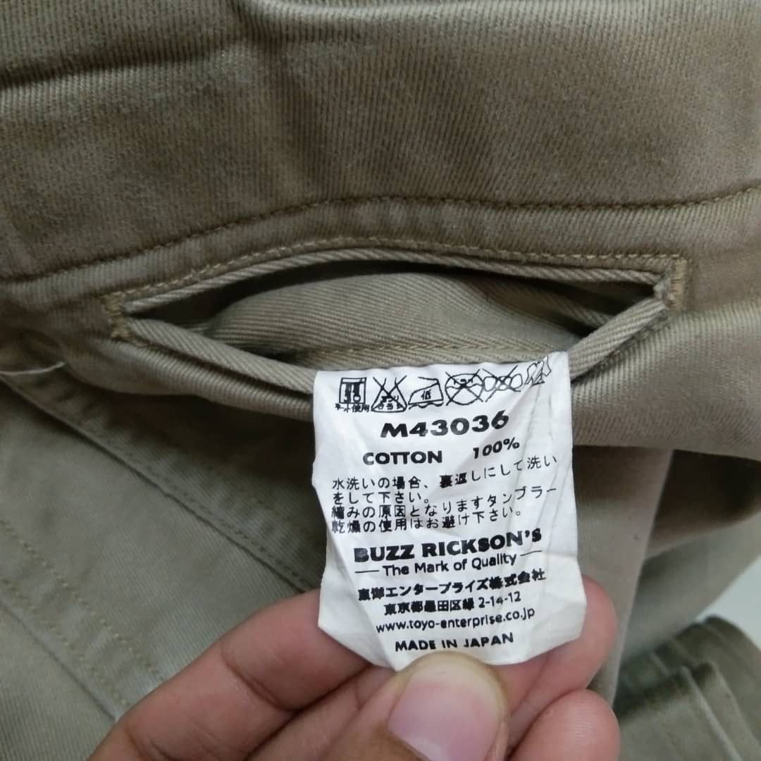 Buzz Rickson's 🔥VINTAGE TOYO ENTERPRISE BUZZ RICKSONS CHORE PANTS Size US 32 / EU 48 - 15 Thumbnail