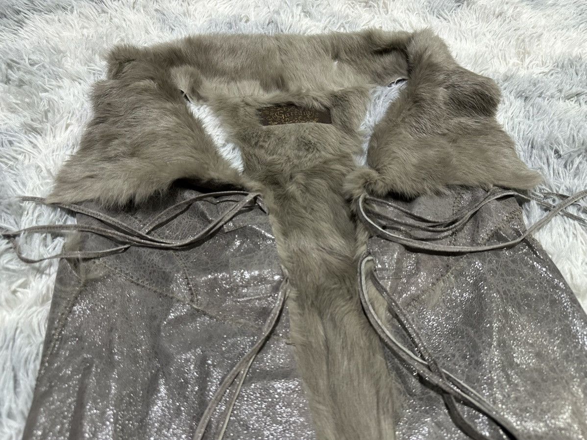 Japanese Brand 🔥Sick Y2K Garedia Bondage Fur Vest Size US M / EU 48-50 / 2 - 2 Thumbnail