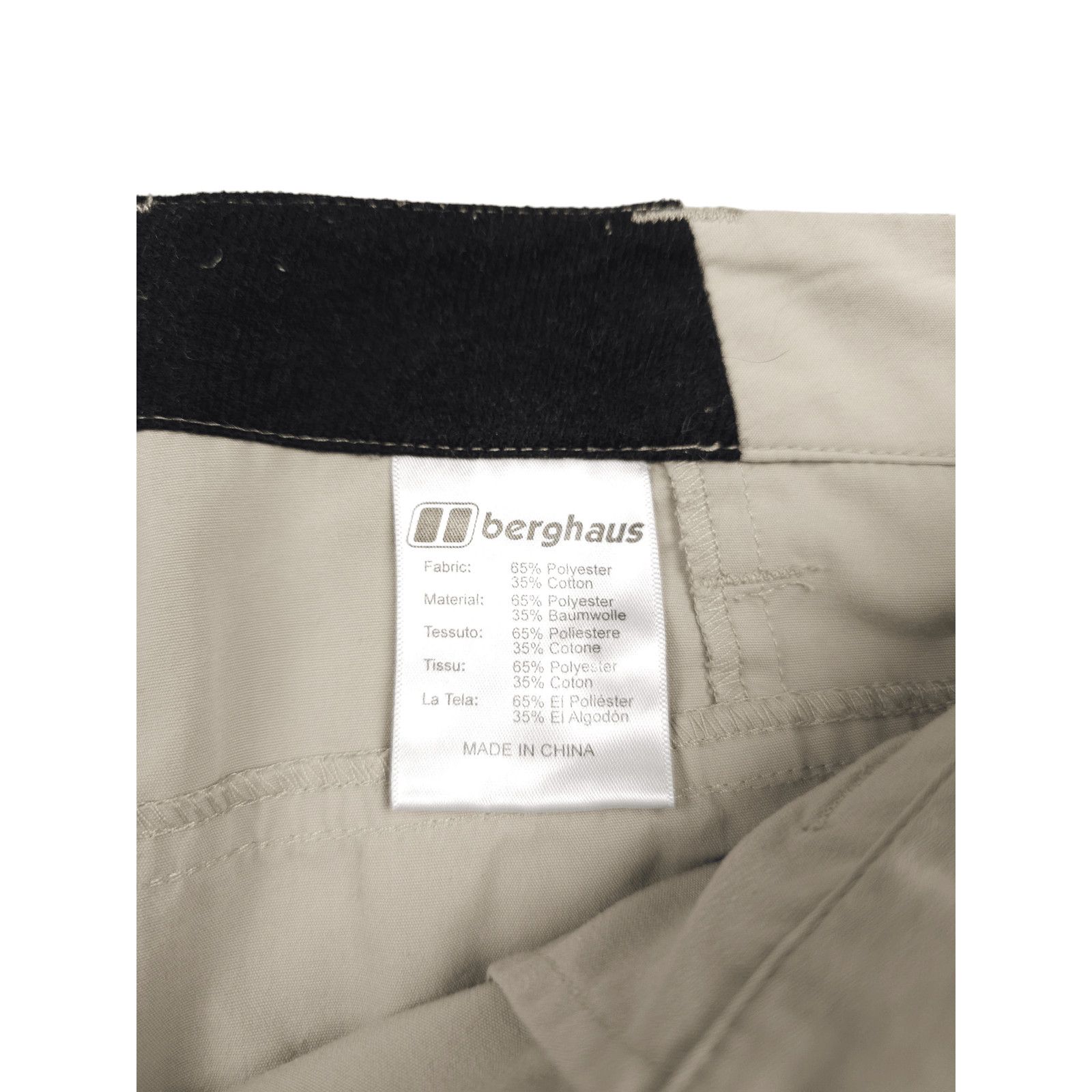 Berghaus × Vintage 💎 Bike Shorts Bergahaus Beige Cargo Y2K 90S 00S 34 L Size US 34 / EU 50 - 8 Thumbnail