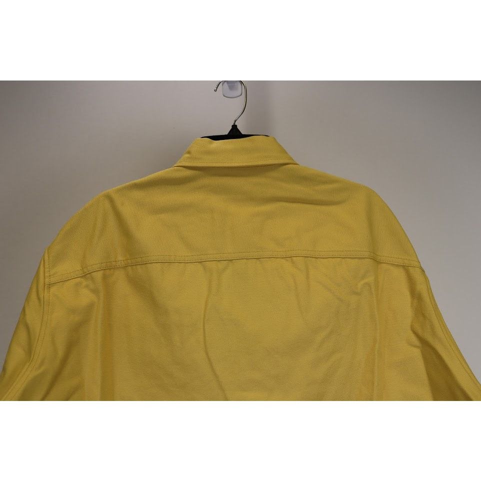 Raf Simons o1rshd1 Camicia Oversized Short Sleeved Shirt in Yellow Size US XS / EU 42 / 0 - 9 Thumbnail
