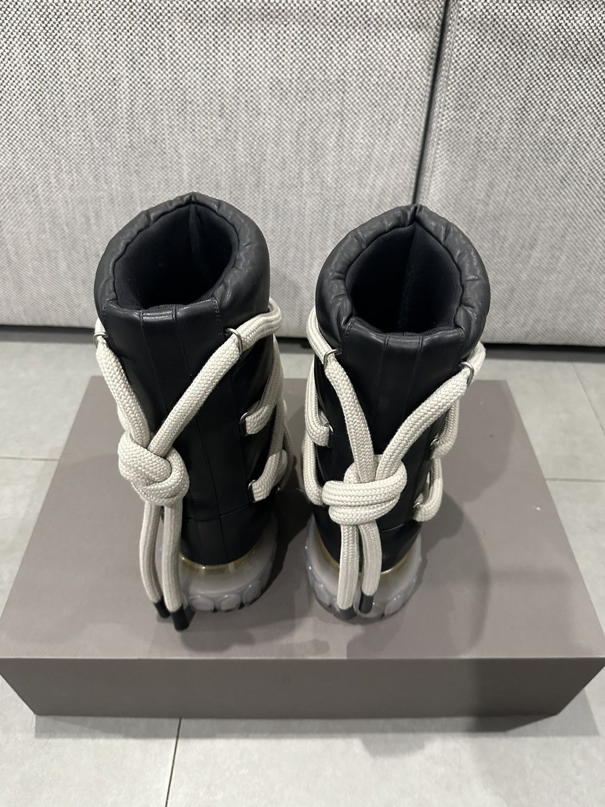 Rick Owens Rick Owens Lunar Tractor Boots Size US 8 / EU 41 - 8 Thumbnail