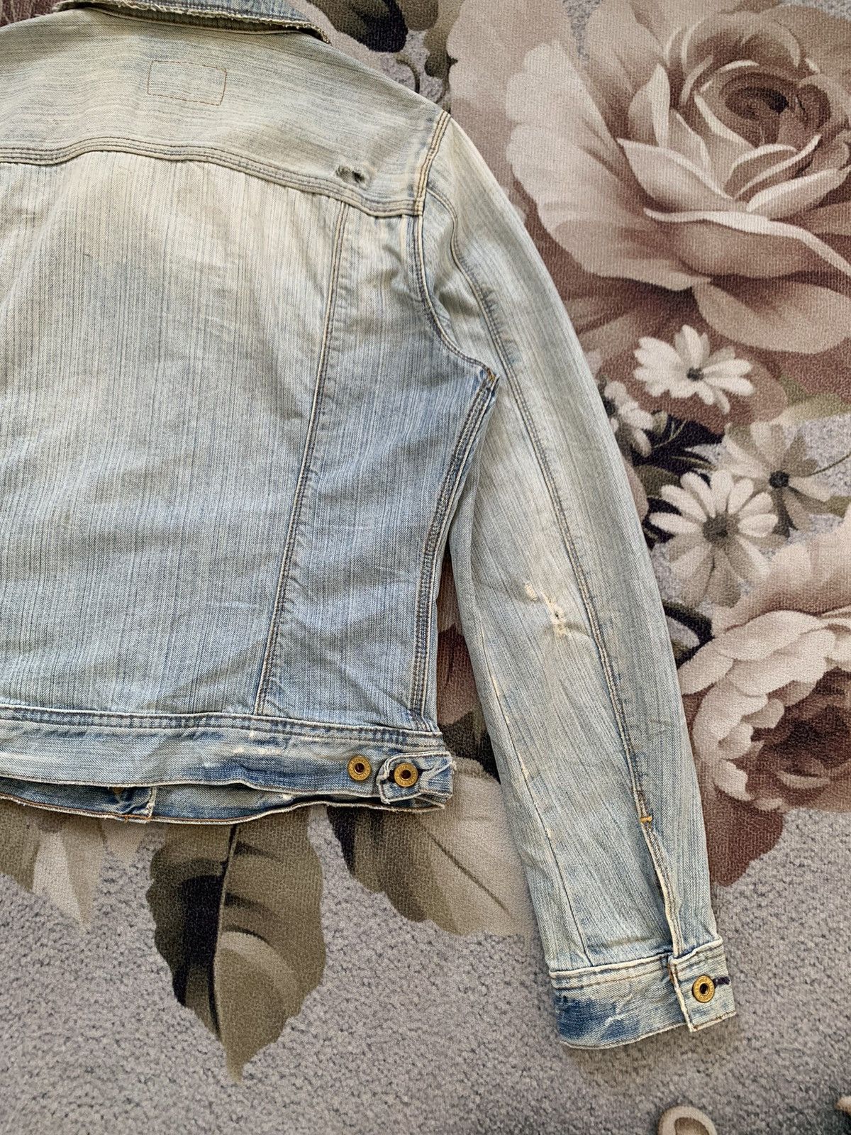 Polo Ralph Lauren Ralph Lauren Polo Jeans Co Distress Denim Jacket Size M / US 6-8 / IT 42-44 - 11 Thumbnail