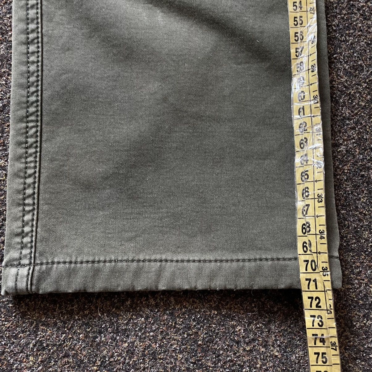 Vintage Vintage 90s Y2K Baggy Cargo Pants Khaki Streetwear Washed 31 Size 31" - 7 Thumbnail