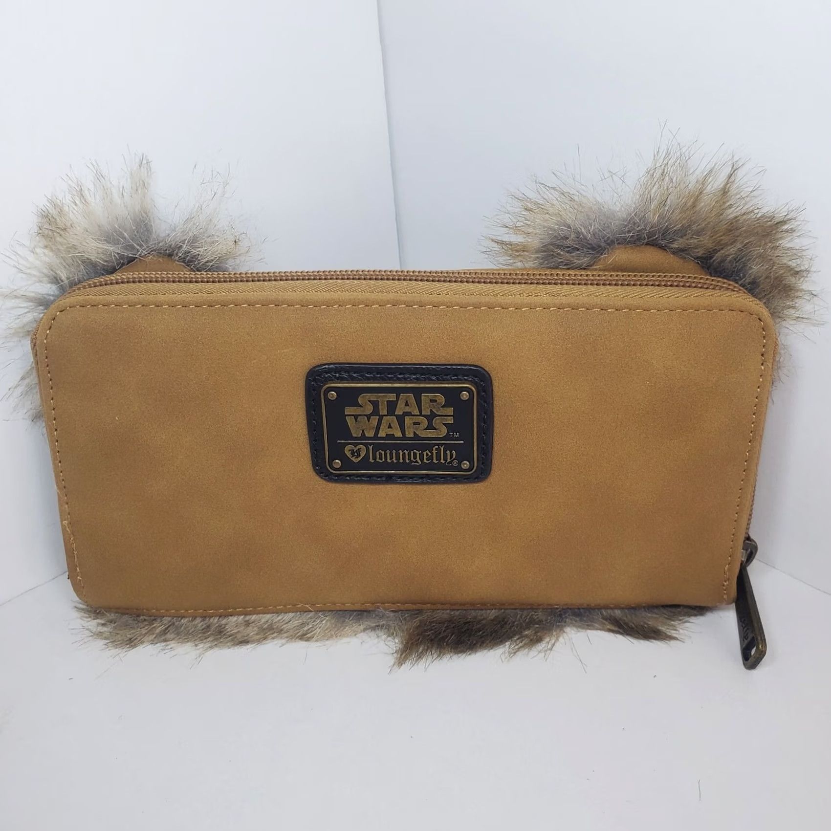 Star Wars Loungefly Star Wars Ewok Wallet Wicket Furry Zip Around RARE NWOT 1990s Y2K Size ONE SIZE - 3 Thumbnail