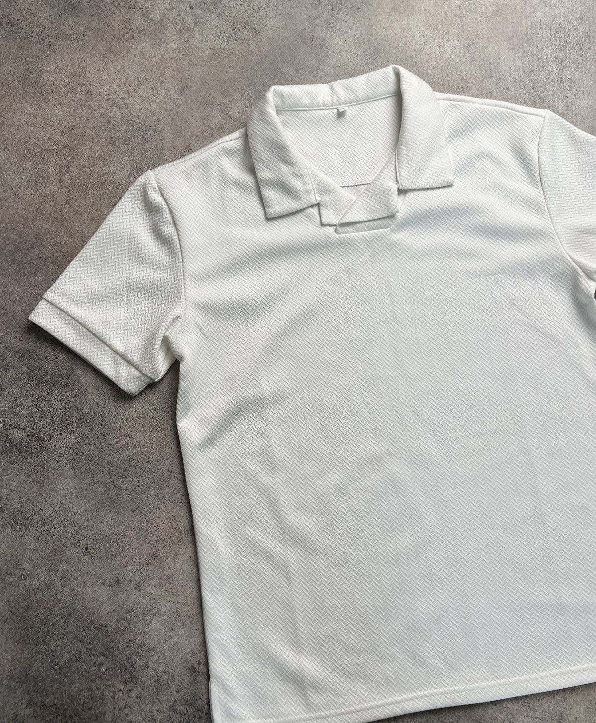 Japanese Brand White Japanese soft polo shirt Size US L / EU 52-54 / 3 - 1 Thumbnail