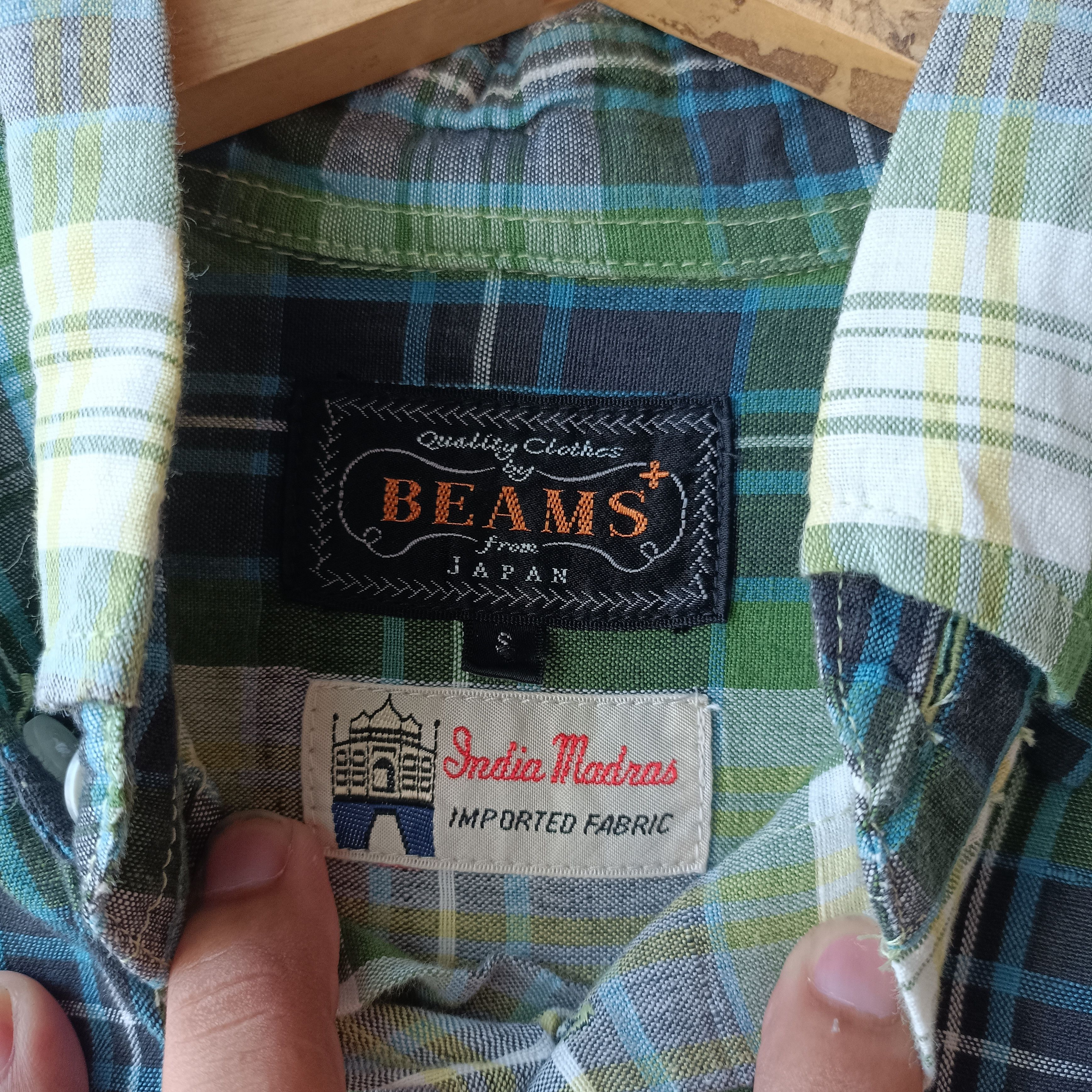 Beams Plus Beams plus Indian Madras checkered shirt Size US S / EU 44-46 / 1 - 9 Thumbnail