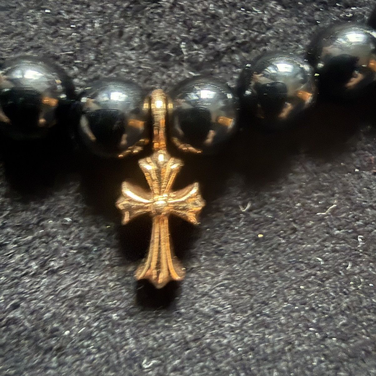 Chrome Hearts Chrome Hearts 22k Black Beads Bracelet Large Size Size ONE SIZE - 7 Thumbnail