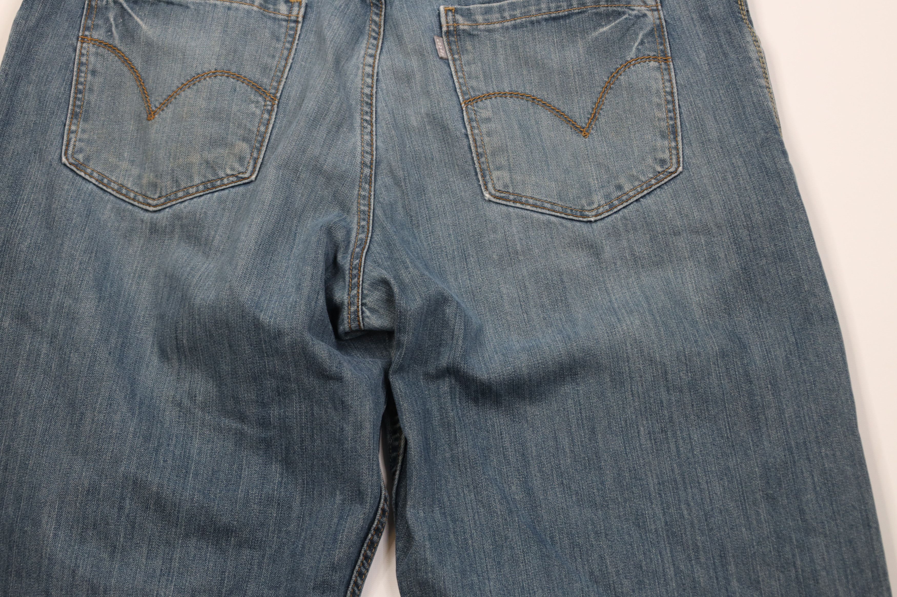Levi's Vintage Y2K Levis Silvertab Fit Wide Leg Denim Jeans Blue Size US 38 / EU 54 - 12 Thumbnail