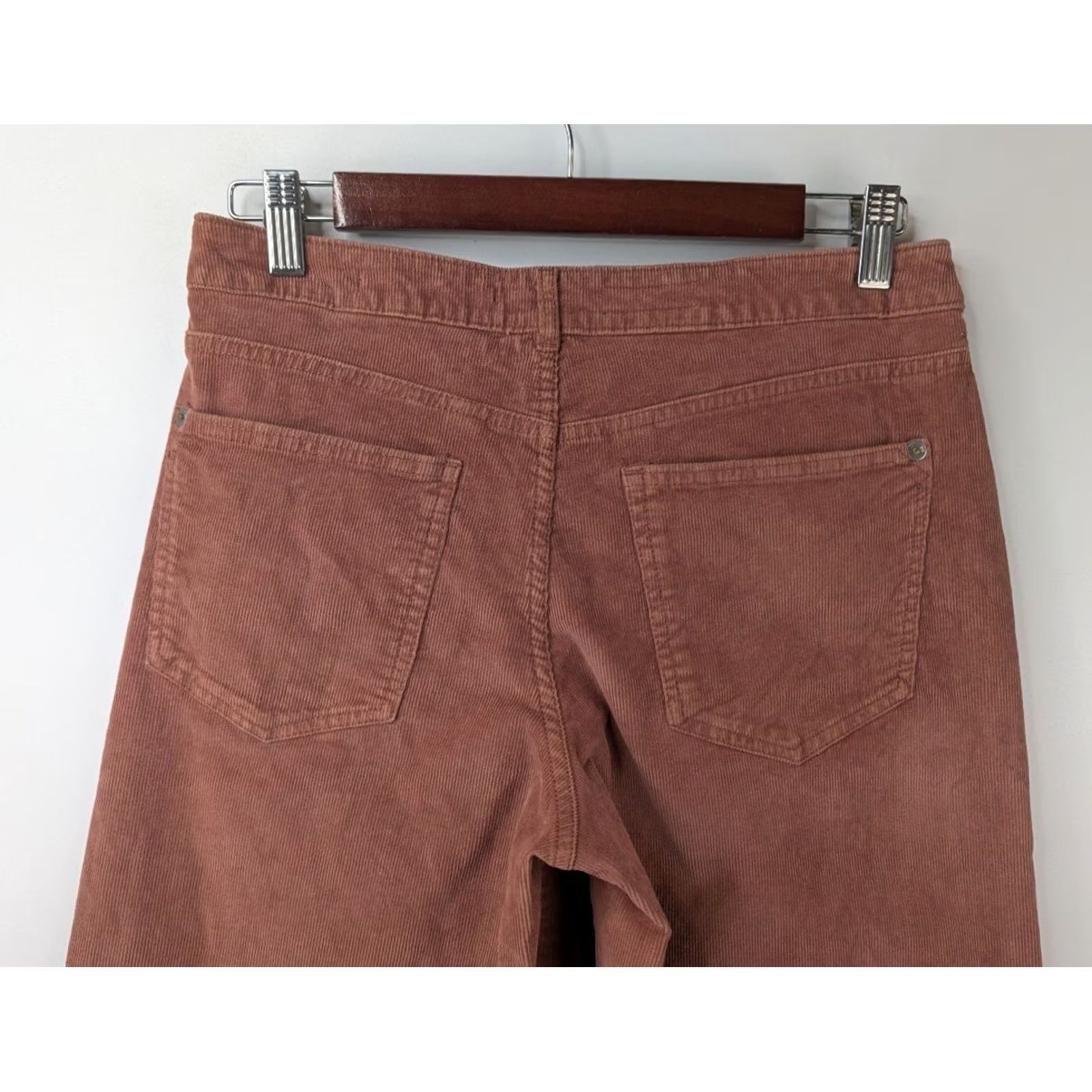 Anthropologie Anthropologie Pilcro Rose Pink 5 Pocket Wide Leg Corduroy Pants Women's Size 27 Size 27" / US 4 / IT 40 - 4 Thumbnail