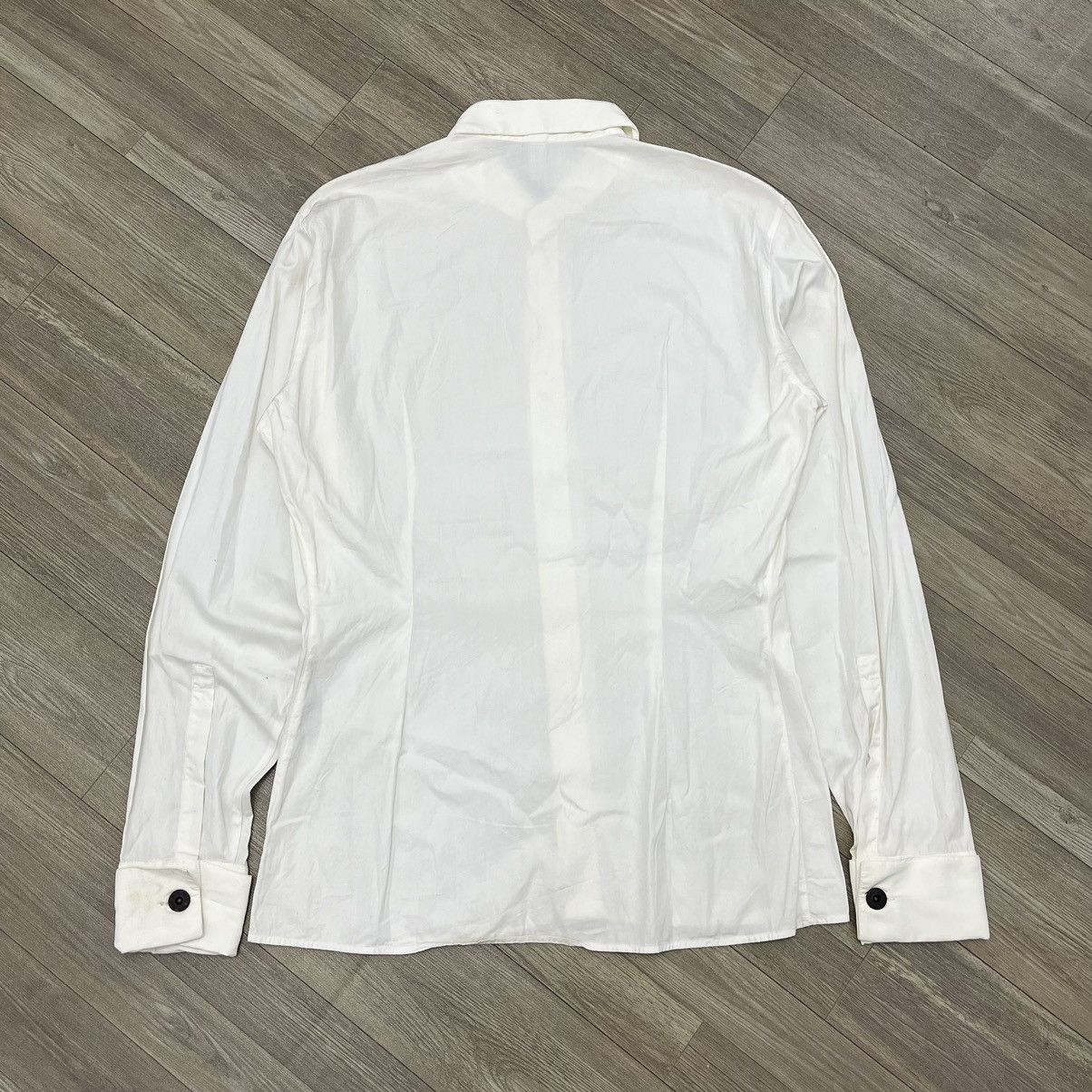 Prada 🇮🇹 Vintage Miu Miu White Button Up Shirt Size M / US 6-8 / IT 42-44 - 15 Thumbnail