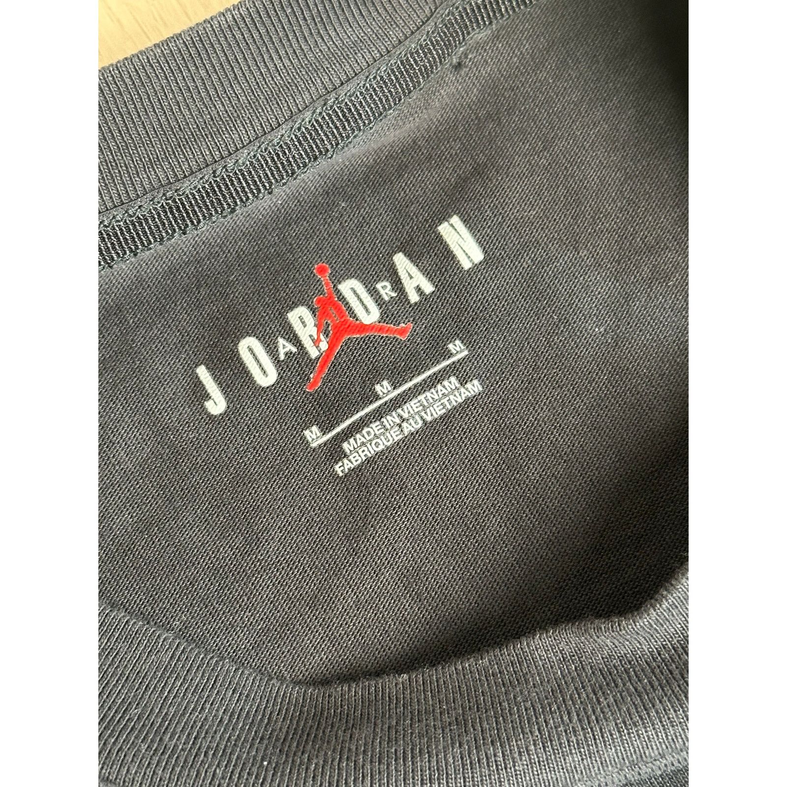 Jordan Brand Air Jordan Black Long Sleeve Shirt - Size M - Mint Size US M / EU 48-50 / 2 - 6 Thumbnail