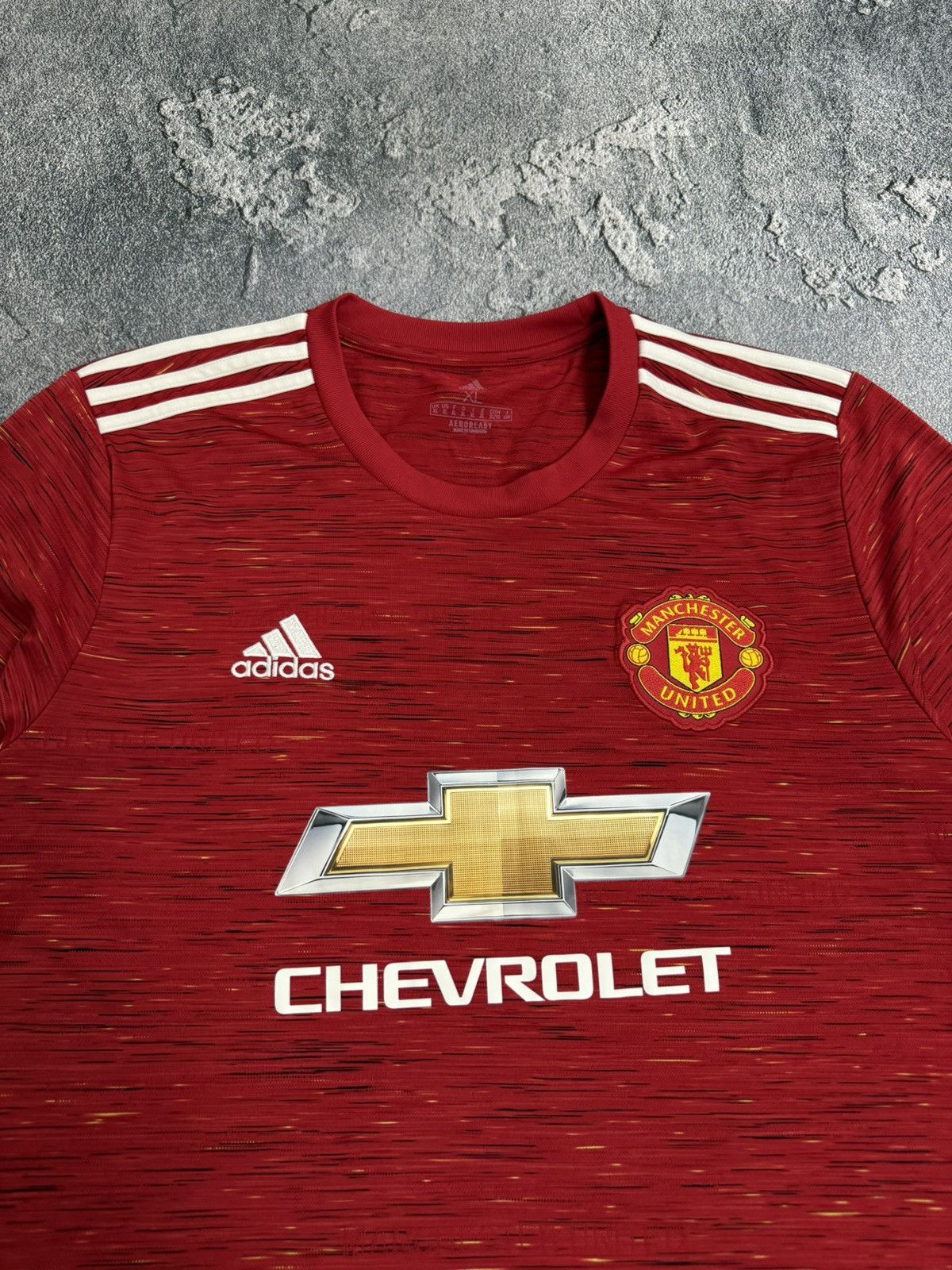 Adidas Adidas Manchester United Chevrolet Monogram jersey t shirt Size US XL / EU 56 / 4 - 5 Thumbnail