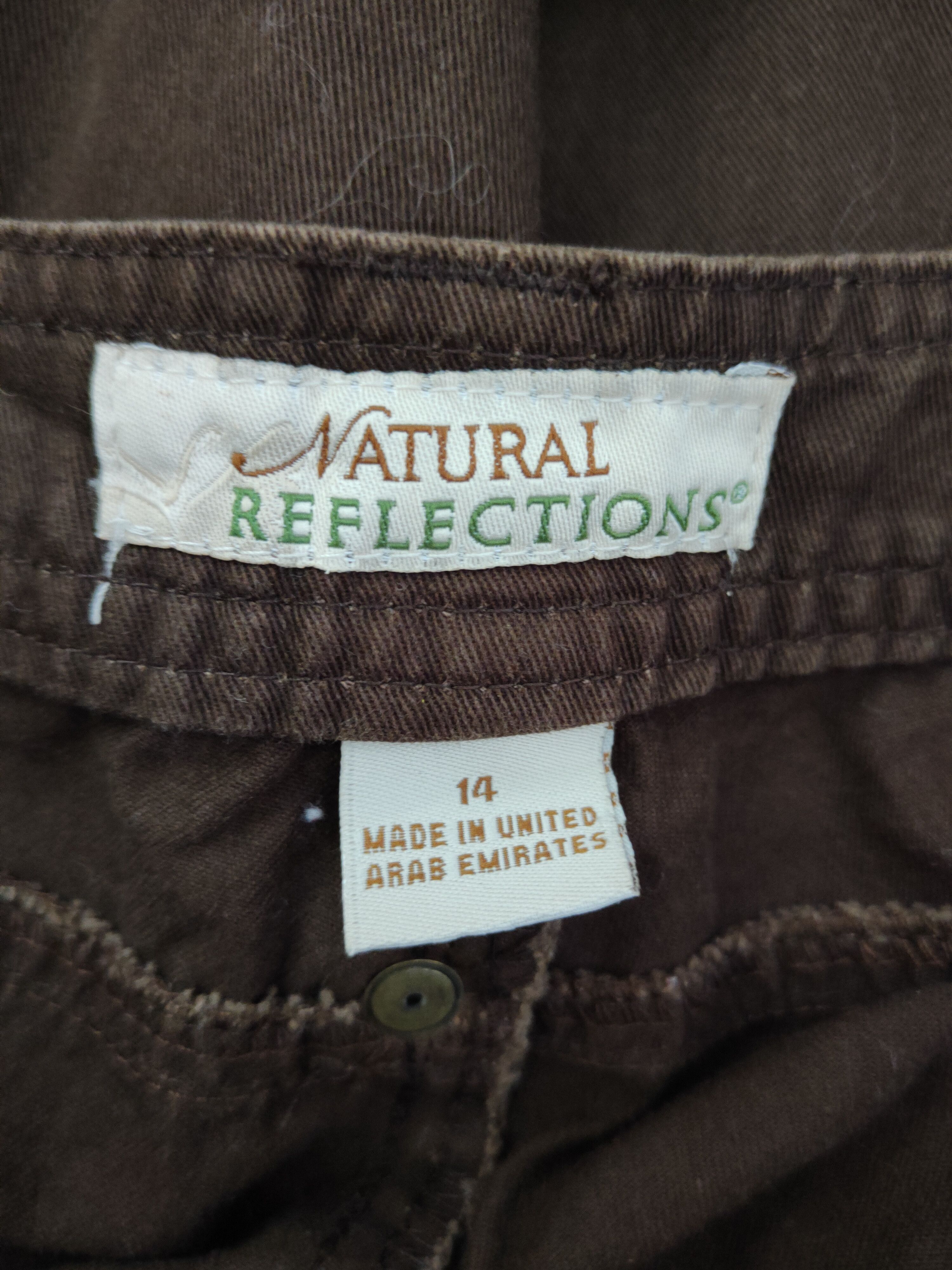 Other DL Natural Reflections Brown Multipocket Cargo Pants #943 Size 36" / US 14 / IT 50 - 13 Thumbnail