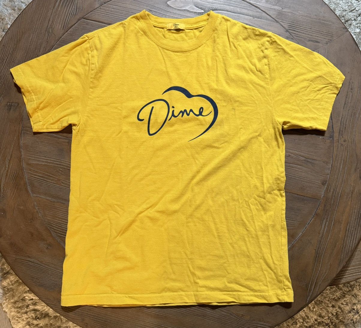 Dime Dime Yellow Tee Size US M / EU 48-50 / 2 - 1 Thumbnail