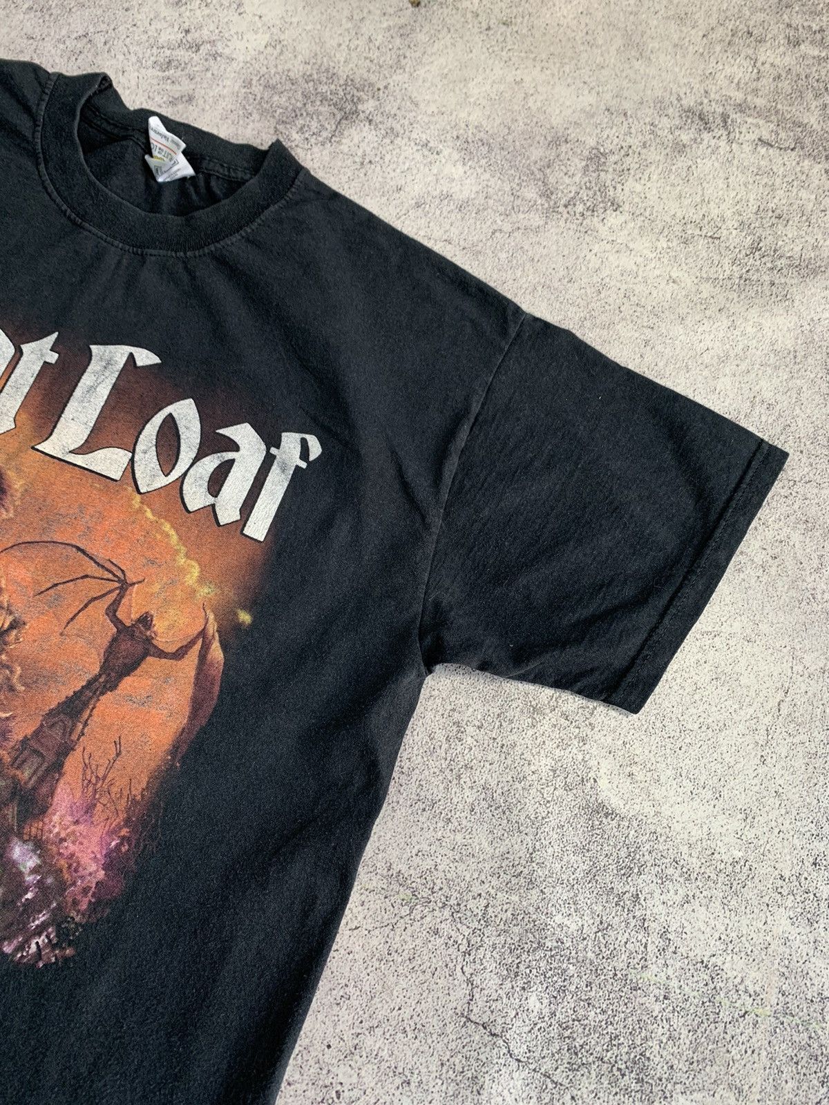 Band Tees Vintage Meat Loaf T-Shirt Tee Rock Band Metal L Tour 2003 Size US L / EU 52-54 / 3 - 5 Thumbnail