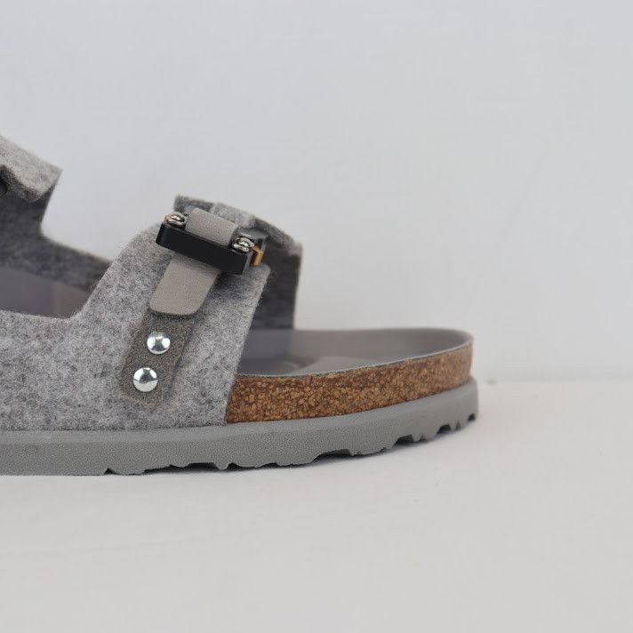 Birkenstock × Dior o1rshd1 Q:2 / M-Milano Sandal in Grey Size US 12 / EU 45 - 4 Thumbnail