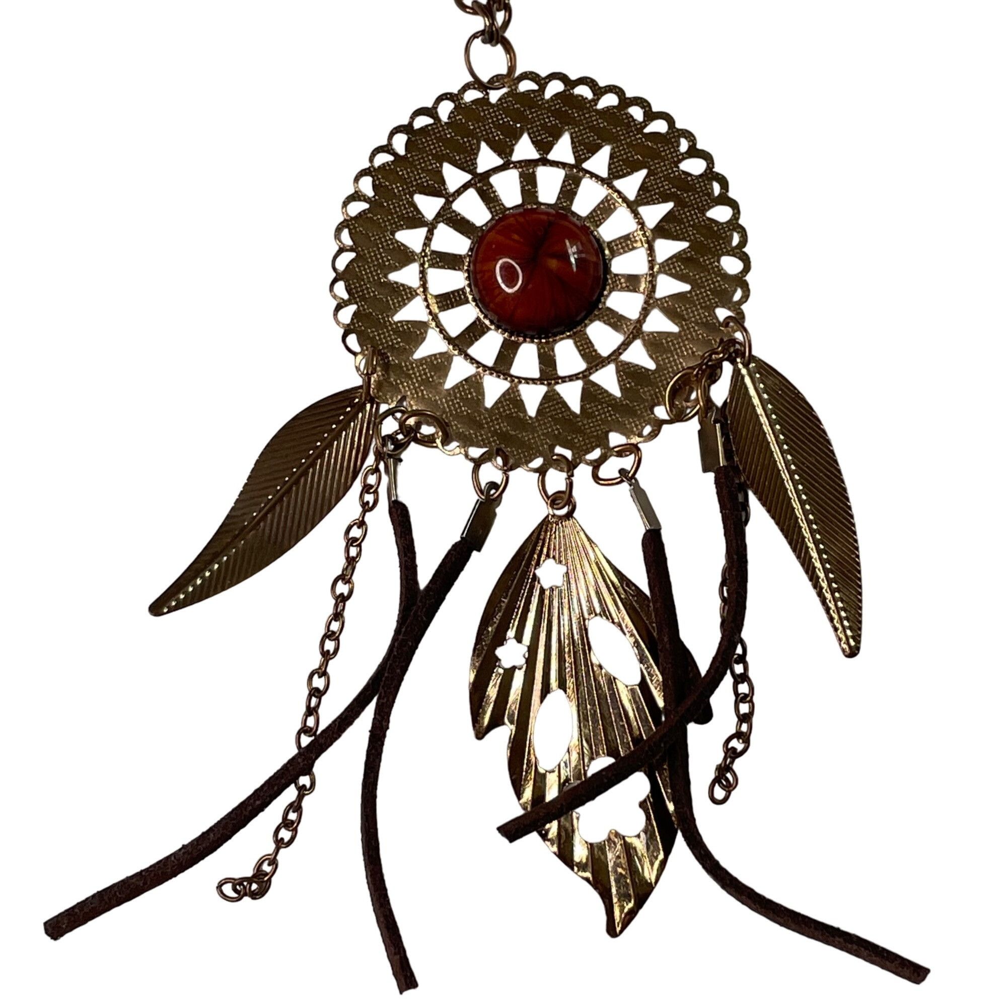Other Sun Catcher Statement Necklace Boho Chic Dream Catcher Tasse Size ONE SIZE - 2 Thumbnail