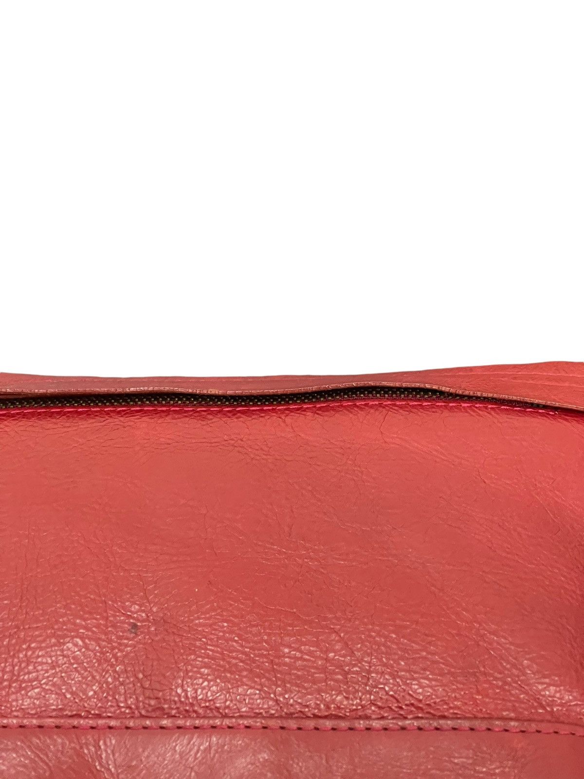Japanese Brand Full Leather Effy Modern Design Cross Body Bag 1🟩0 Size ONE SIZE - 18 Thumbnail