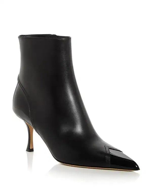 Salvatore Ferragamo o1s1rm0526 Ankle Boots in Black Size US 10 / IT 40 - 2 Thumbnail