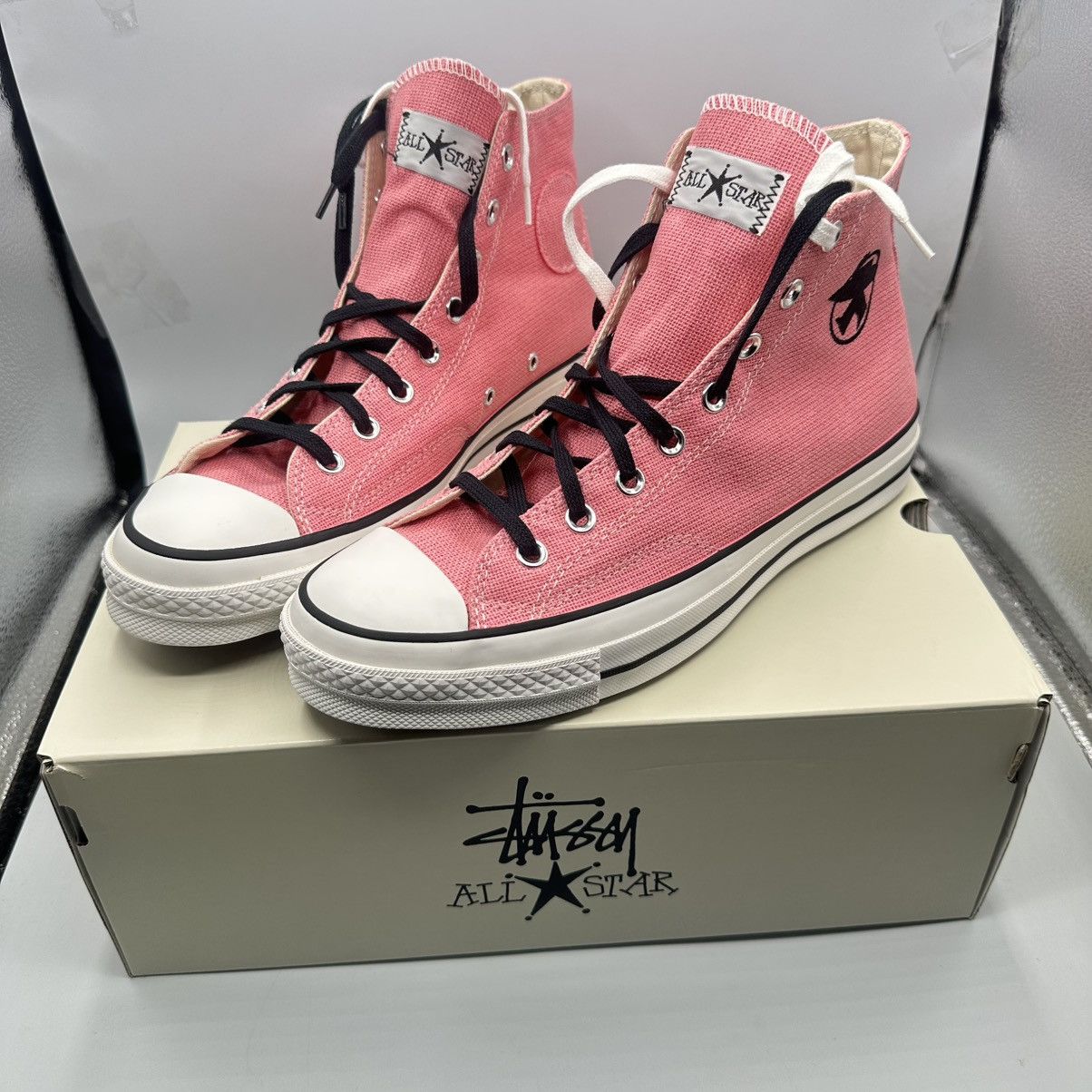 Converse × Stussy Converse Stussy x Chuck Taylor Surfman Pink Size 10 Men/12 W Size US 10 / EU 43 - 2 Thumbnail