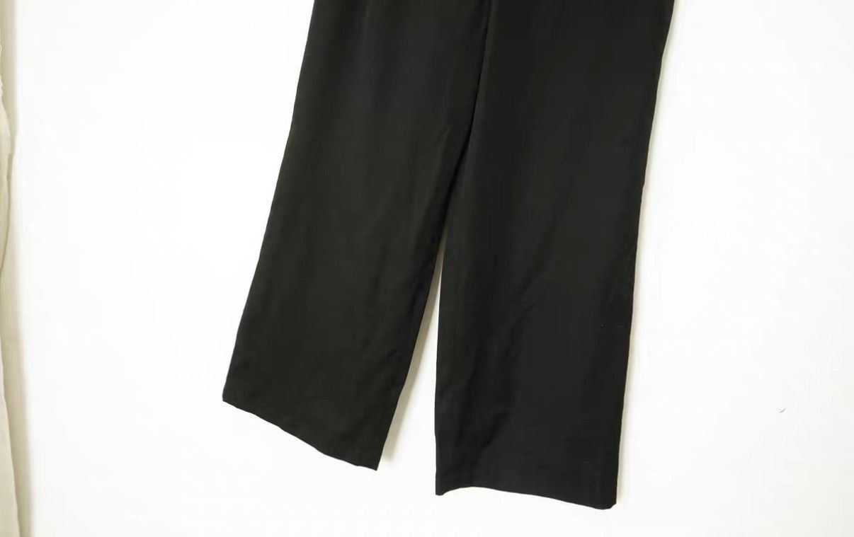 Yohji Yamamoto Yohji Yamamoto Wool Cropped Wide-Leg Pants Size US 32 / EU 48 - 4 Thumbnail