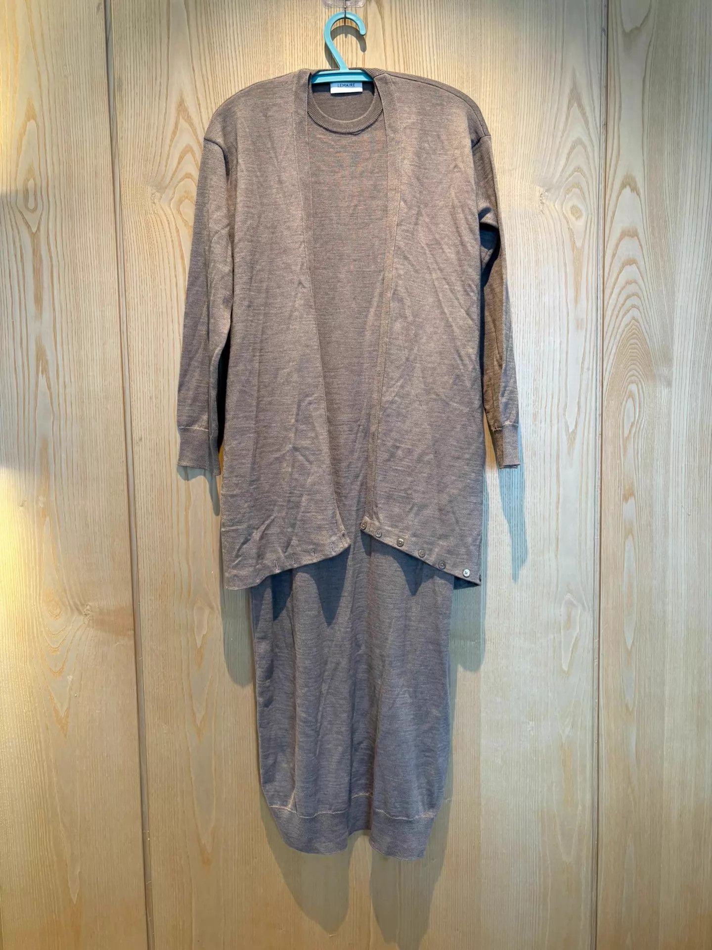 Lemaire LEMAIRE Wool-Blend Long Sleeve Set XS Portugal Size XS / US 0-2 / IT 36-38 - 2 Thumbnail