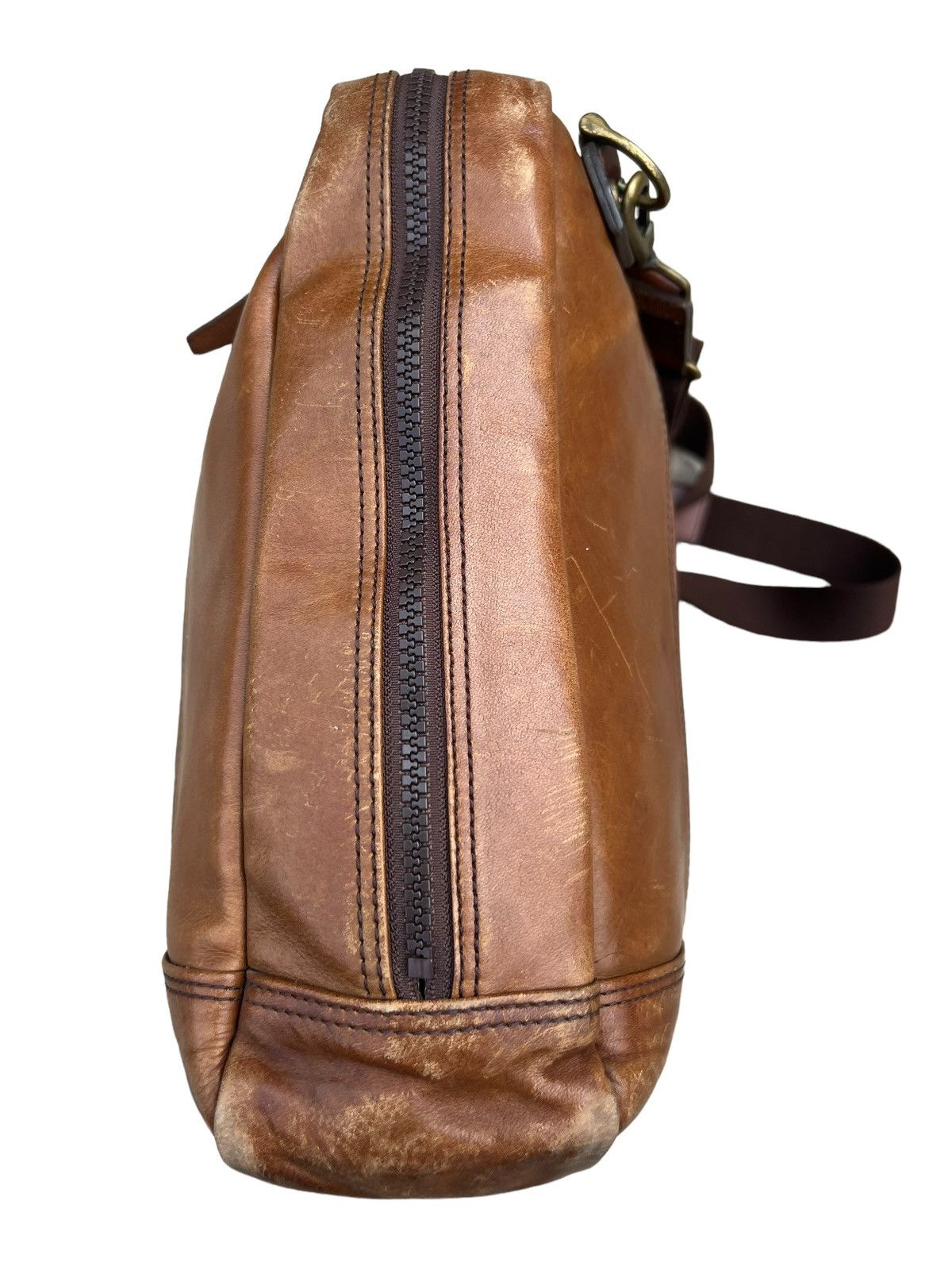 Leather × MasterPiece Masterpiece Japan Patina Leather 2 Way Bag Size ONE SIZE - 16 Thumbnail