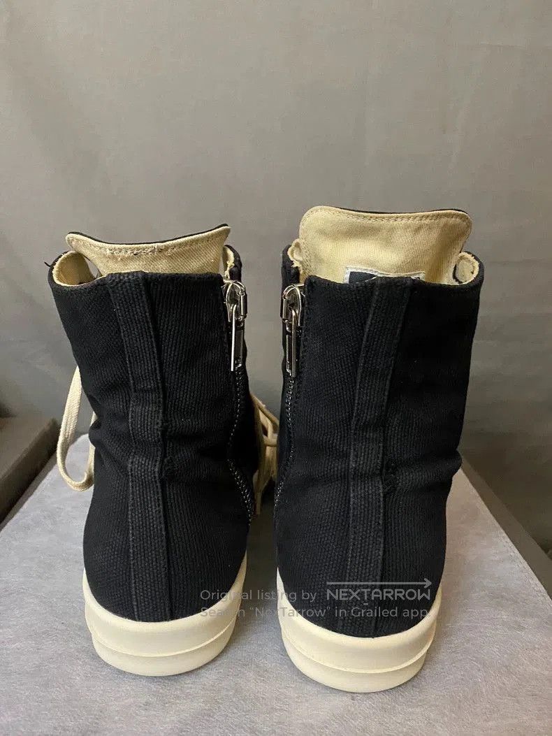 Rick Owens Rick Owens Canvas High. Size US 8.5 / EU 41-42 - 4 Thumbnail