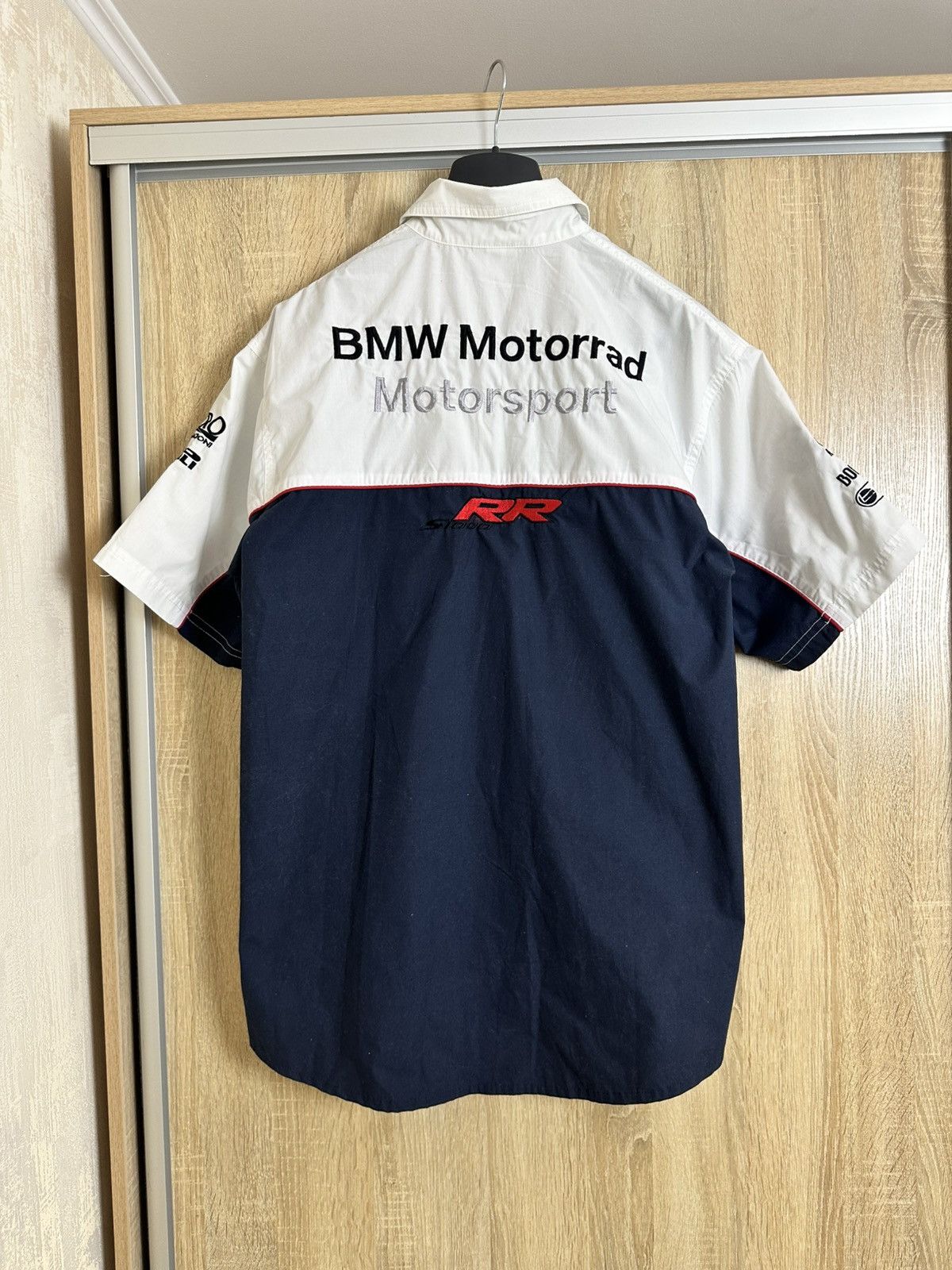BMW 🔥 Vintage BMW Motorrad Motorsport Alpha Racing Shirt F1 Size US XL / EU 56 / 4 - 5 Thumbnail