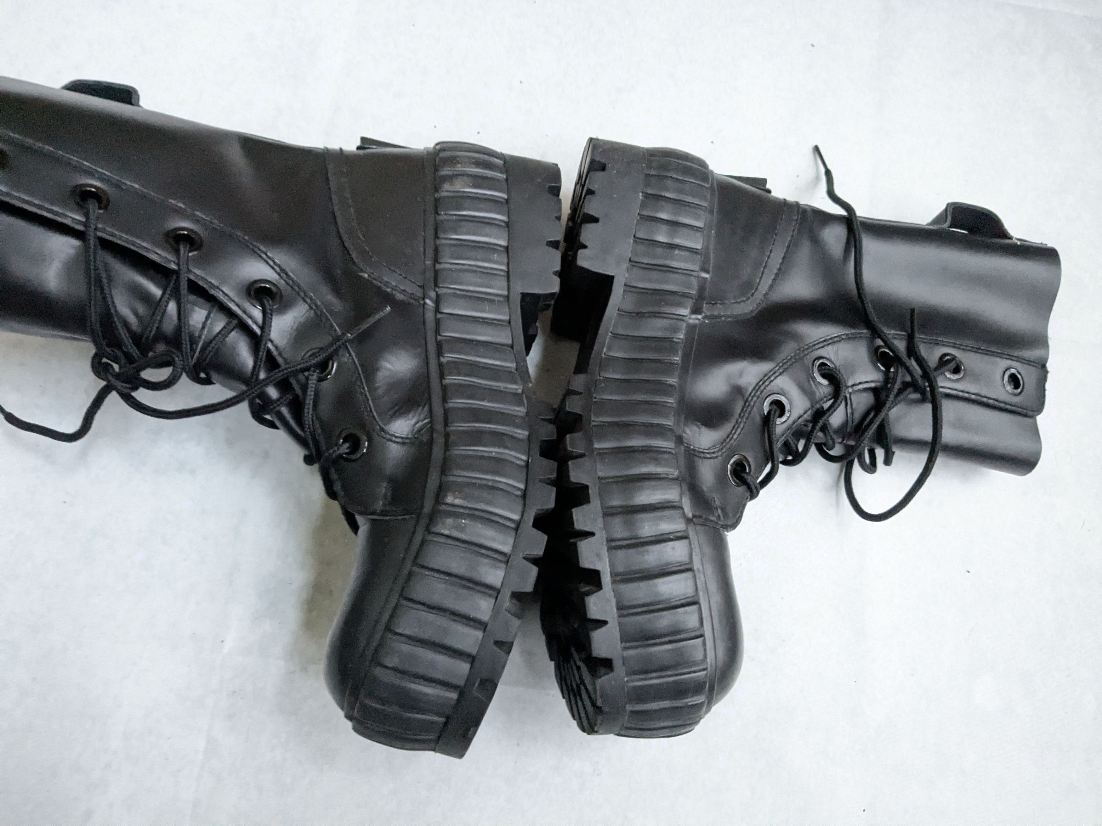 Maison Margiela Maison Margiela Boots Black Leather 8 41 Rubber Size US 8 / EU 41 - 11 Thumbnail