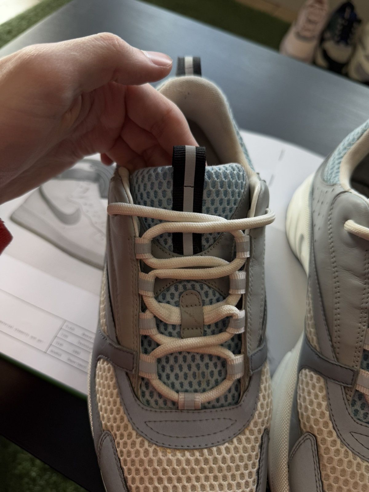 Dior Dior B22 Blue White Sneakers Size 43EU/10US Size US 10 / EU 43 - 10 Thumbnail