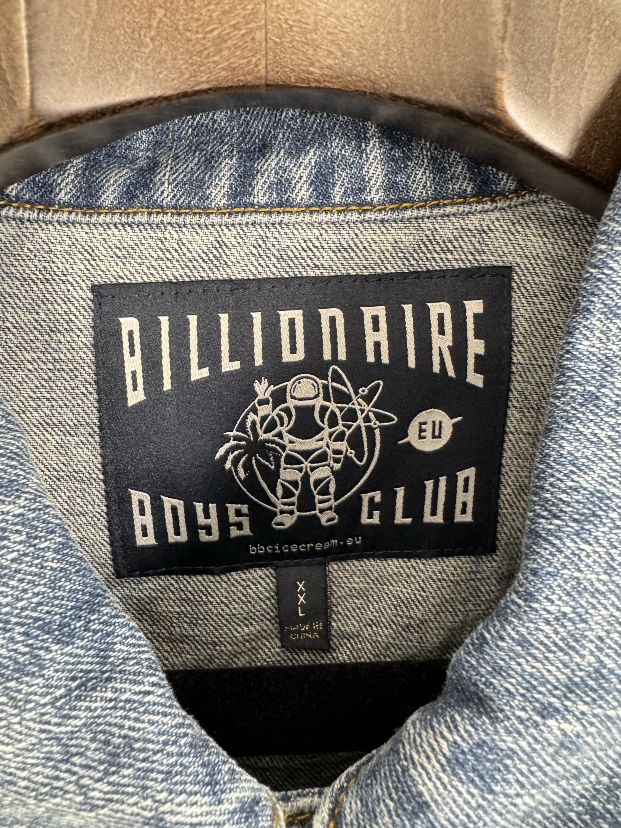 Billionaire Boys Club UNWORN* BBC HEAVY STICH GOOSE AND DUCKS DENIM JACKET Size US XXL / EU 58 / 5 - 10 Thumbnail