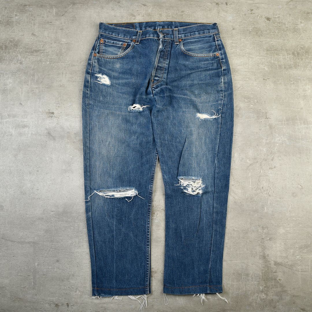 Levi's × Levi's Vintage Clothing × Vintage LEVIS 501 VINTAGE DENIM JEANS BLUE Size US 33 - 1 Thumbnail