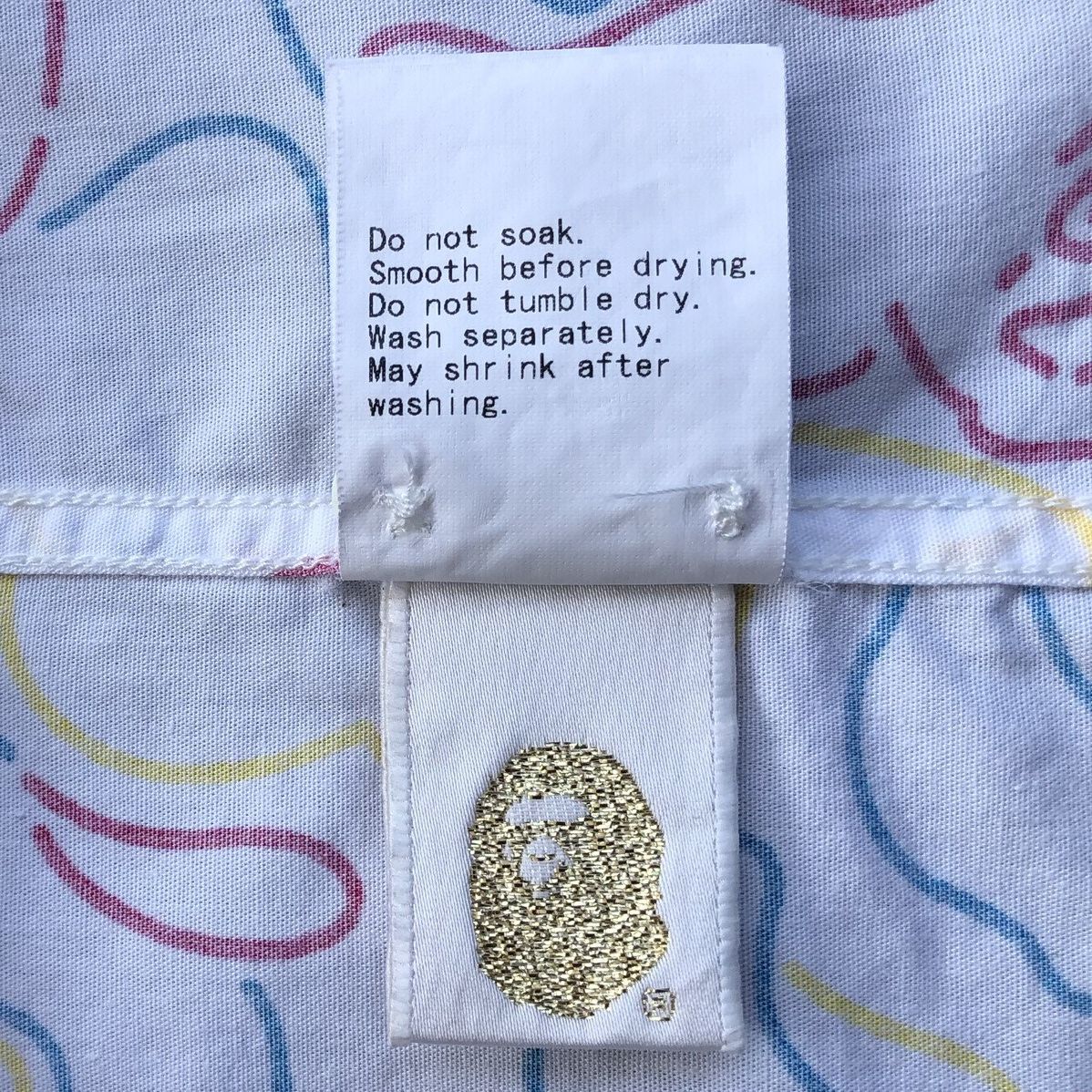 Bape Neon Camo Button Up Shirt Size US S / EU 44-46 / 1 - 16 Thumbnail