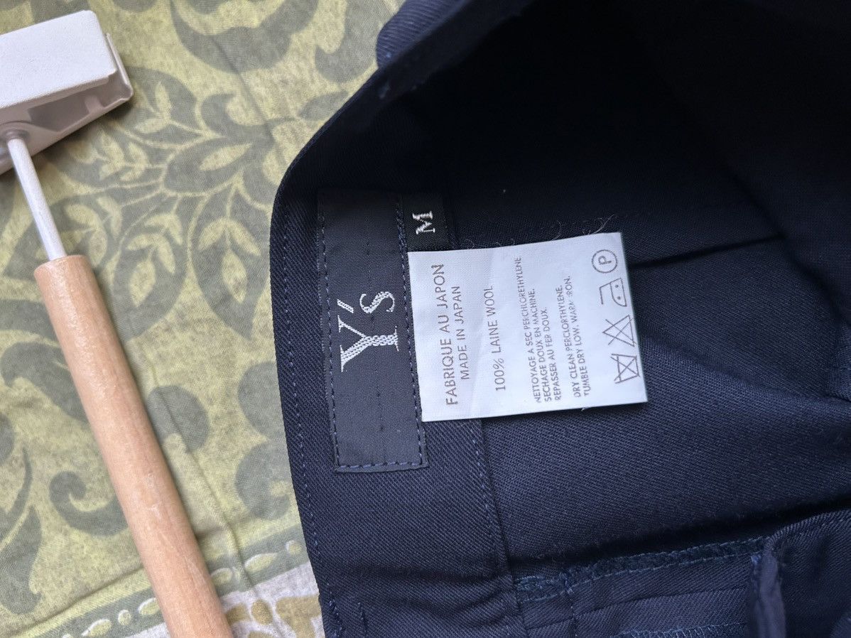 Y's Archive Yohji Yamamoto Wool Gabardine Double Pleated Trouser Size 29" - 7 Thumbnail