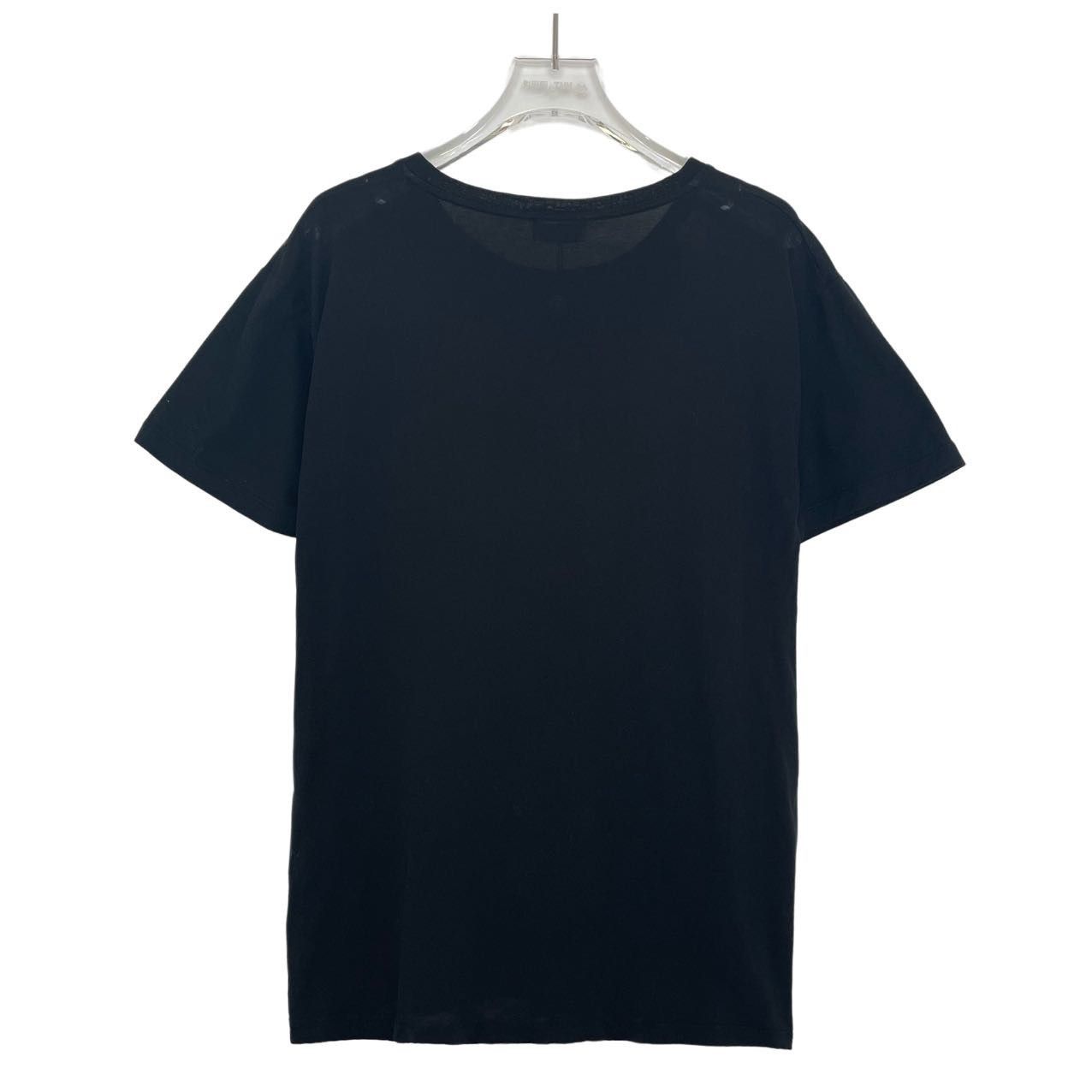Saint Laurent Paris Saint Laurent SLP Black Logo Short Sleeve T-Shir K26WX Size US L / EU 52-54 / 3 - 2 Thumbnail