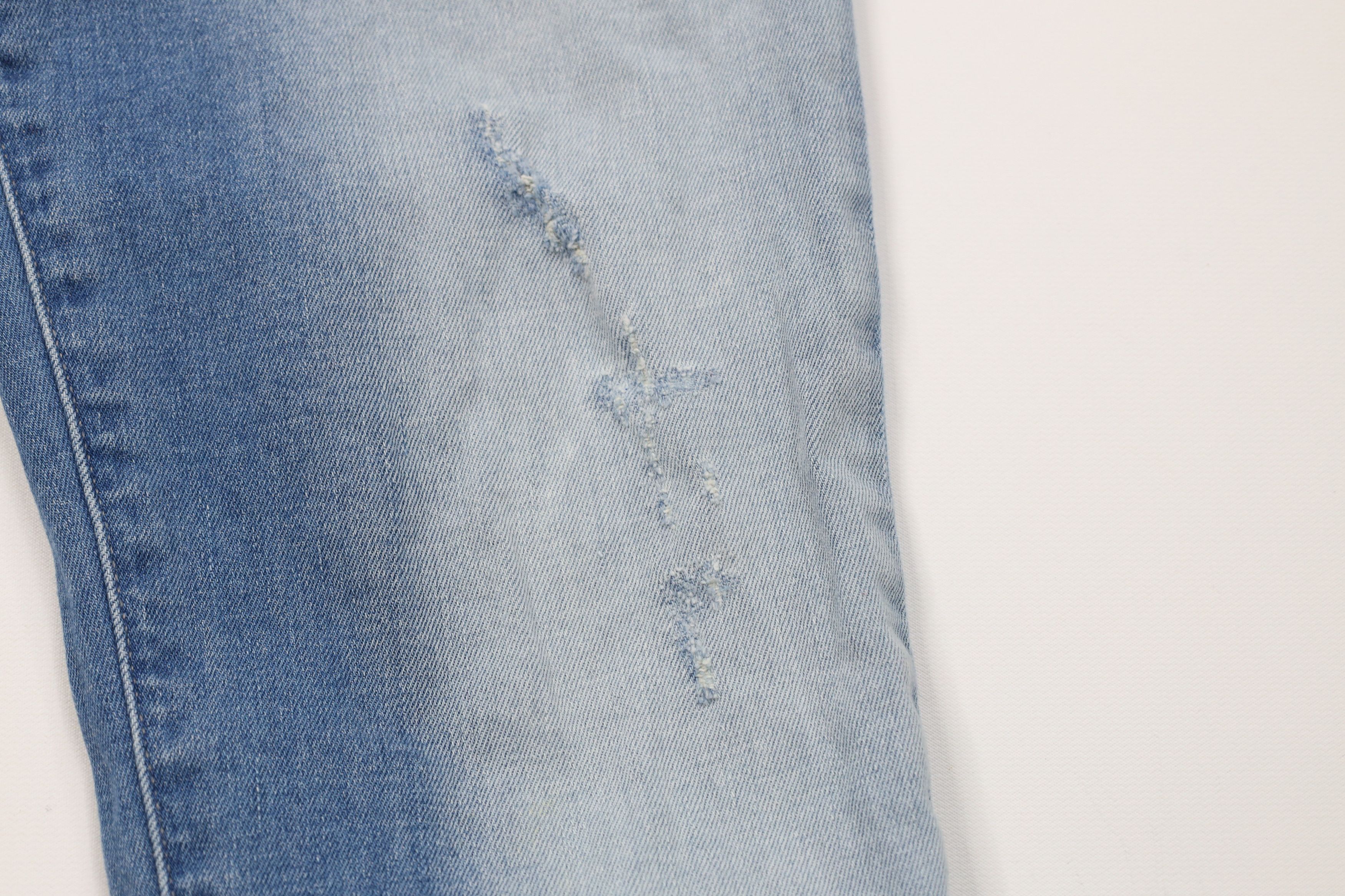 Vintage Vintage Diesel Industry Super Skinny Low Waist Jeans USA Size 27" / US 4 / IT 40 - 6 Thumbnail