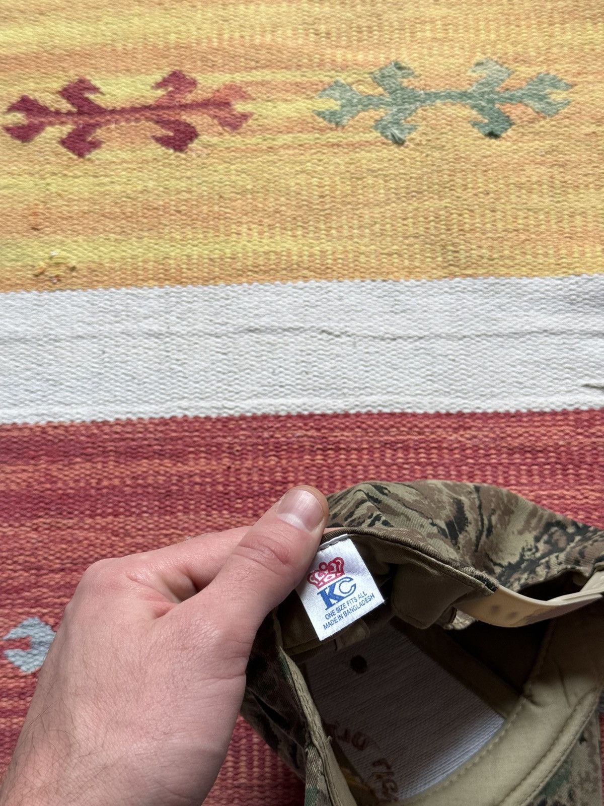 Vintage Vintage 90’s Ultimate Lighting Co Working Camo by KC Hat Size ONE SIZE - 6 Thumbnail