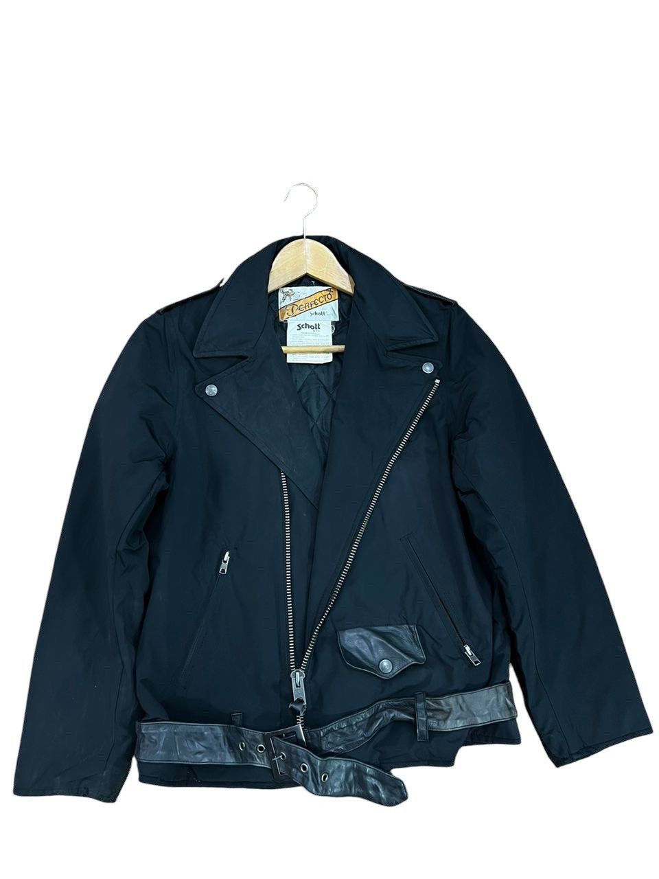 Schott Schott Perfecto Double Collar Single Rider Jacket M53109 Size US S / EU 44-46 / 1 - 3 Thumbnail