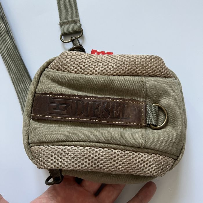 Diesel 💥 Y2K Diesel Messenger Canvas Bag 2000s military cargo 00s Grailed