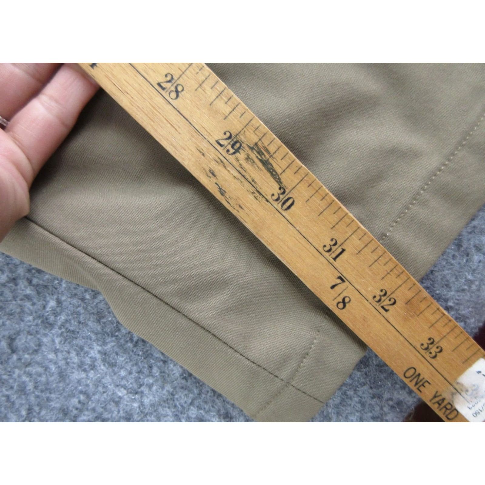 Lululemon Lululemon Pants Mens 36x30 Beige Stretch Chino Golf Casual Straight Leg Travel Size US 36 / EU 52 - 3 Thumbnail