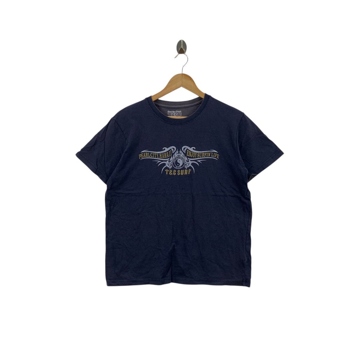 Other TOWN COUNTRY T&C Surf Hawaii Natural Sun Faded Tee Shirt Size US L / EU 52-54 / 3 - 2 Thumbnail