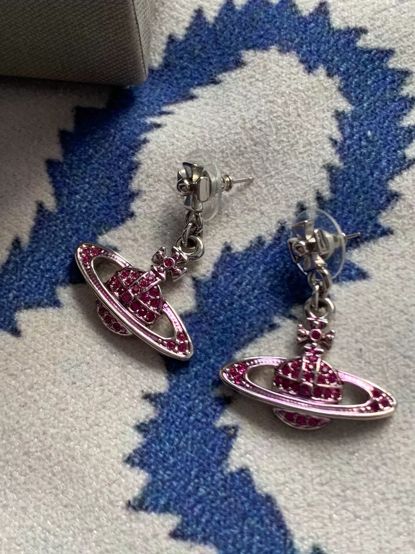 Vivienne Westwood rare vivienne westwood pink saturn earrings Size ONE SIZE - 1 Thumbnail