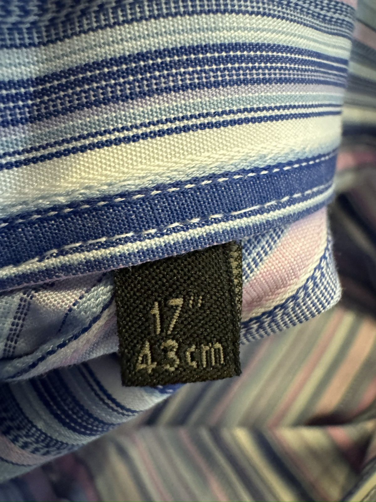 Duchamp London DUCHAMP LONDON Made in Italy French Cuff Sport Shirt Size US XL / EU 56 / 4 - 3 Thumbnail