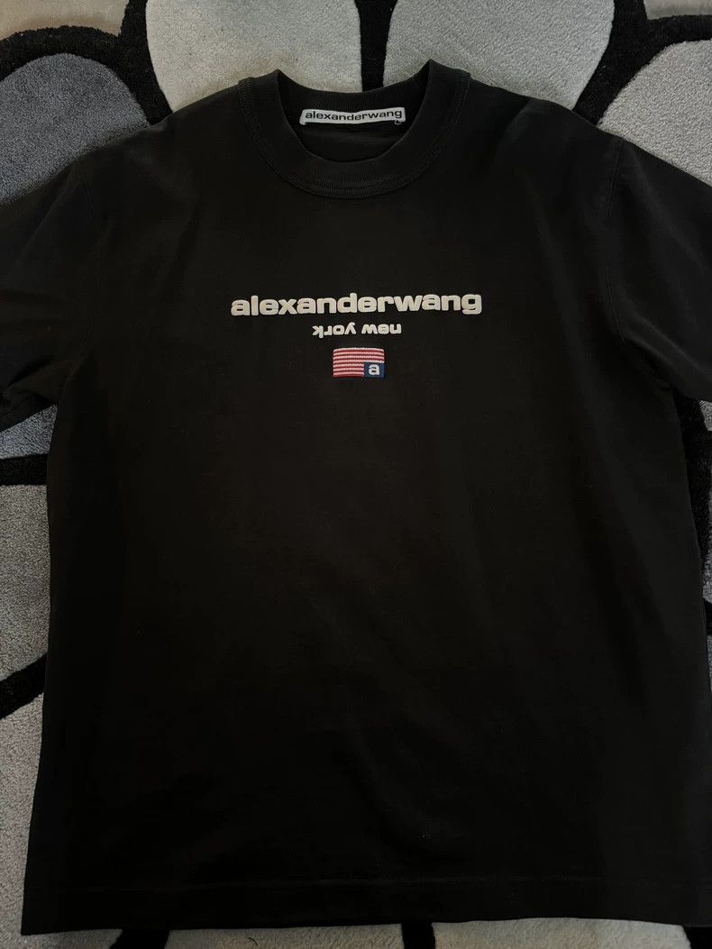 Alexander Wang Black Short Sleeve T-shirt