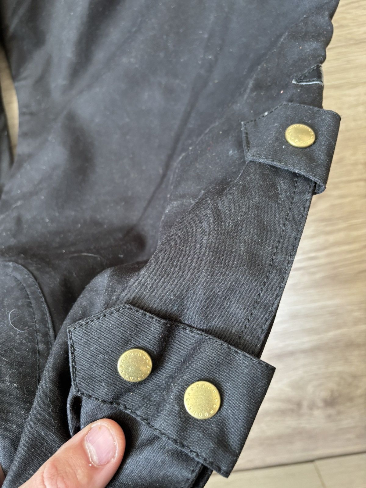 Barbour Barbour Bike Trousers C34 86cm Waxed Cotton Biker Pants Size US 34 / EU 50 - 17 Thumbnail