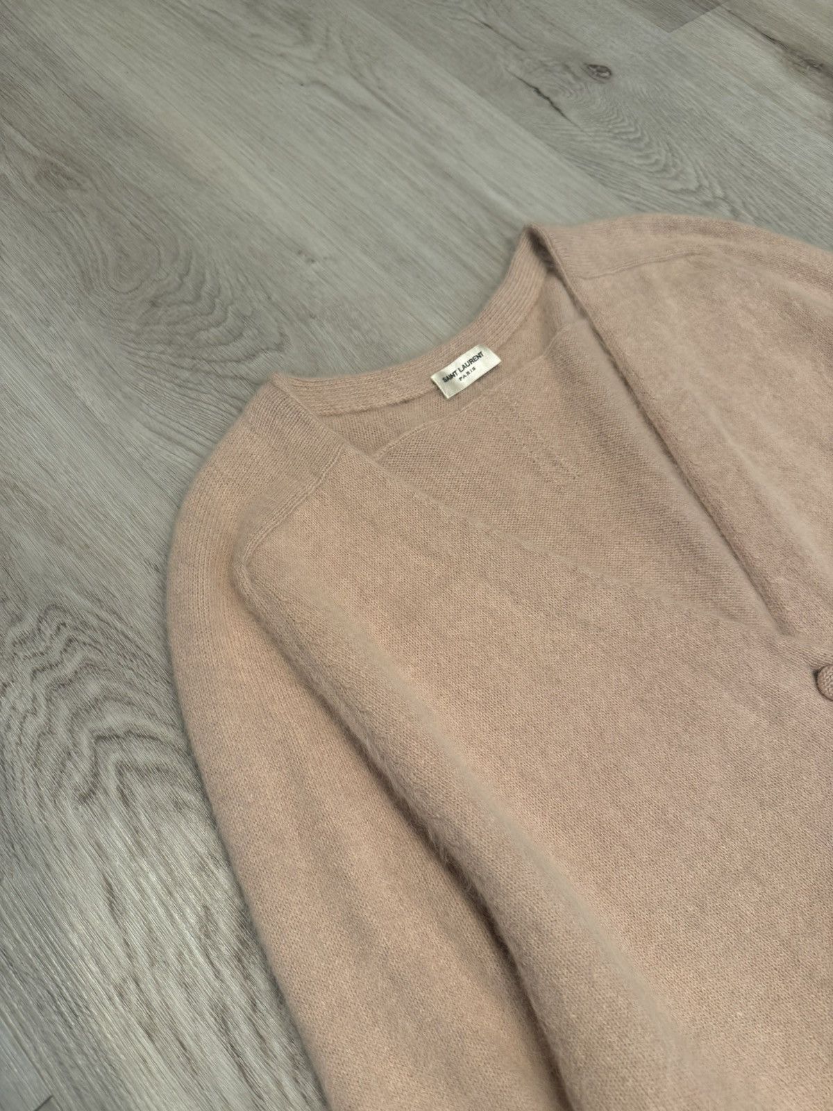 Saint Laurent Paris s/s 2013 wool mohair cardigan!! Size US S / EU 44-46 / 1 - 3 Thumbnail