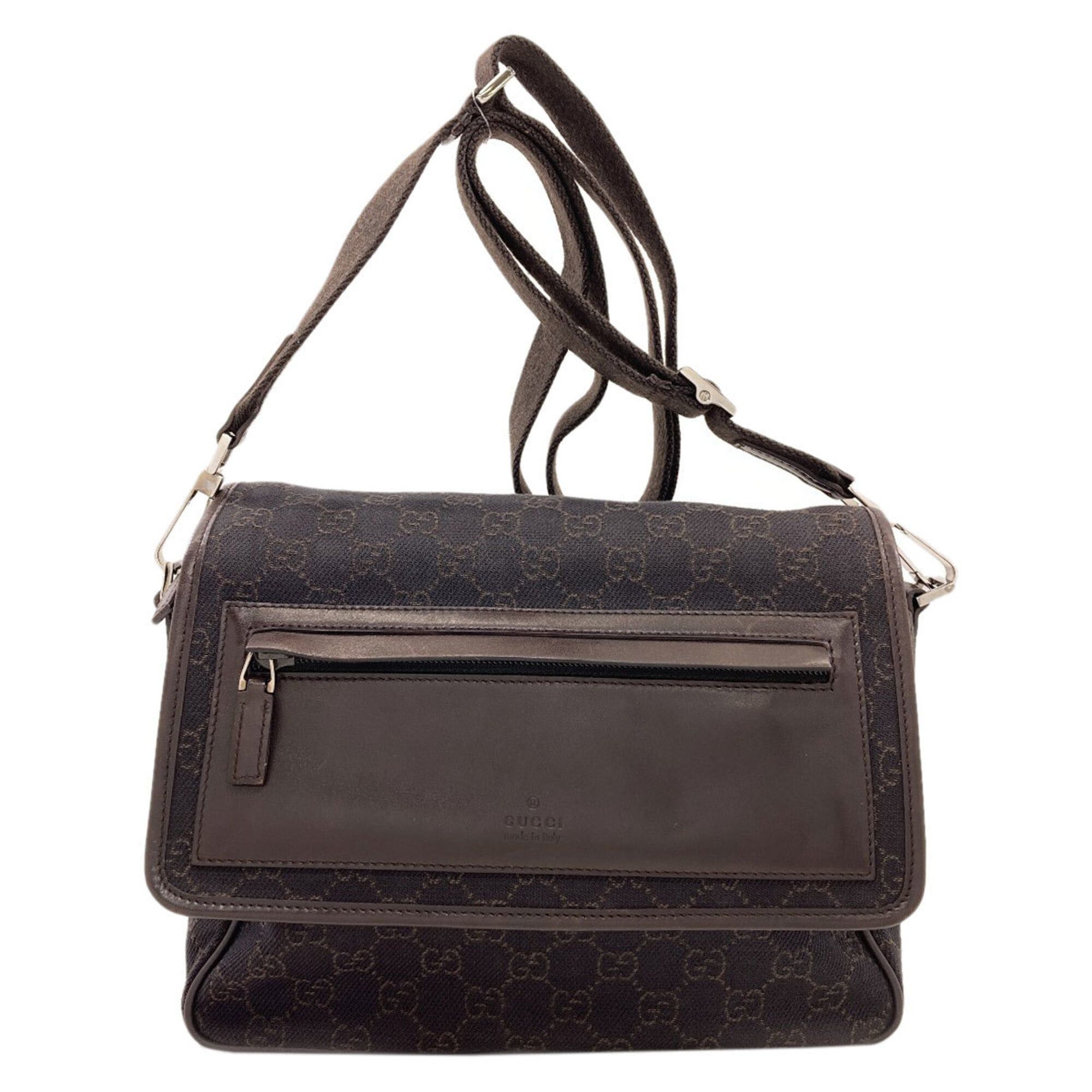 Gucci Gucci 28562 GG Shoulder Bag Canvas Women's GUCCI Size ONE SIZE - 1 Thumbnail