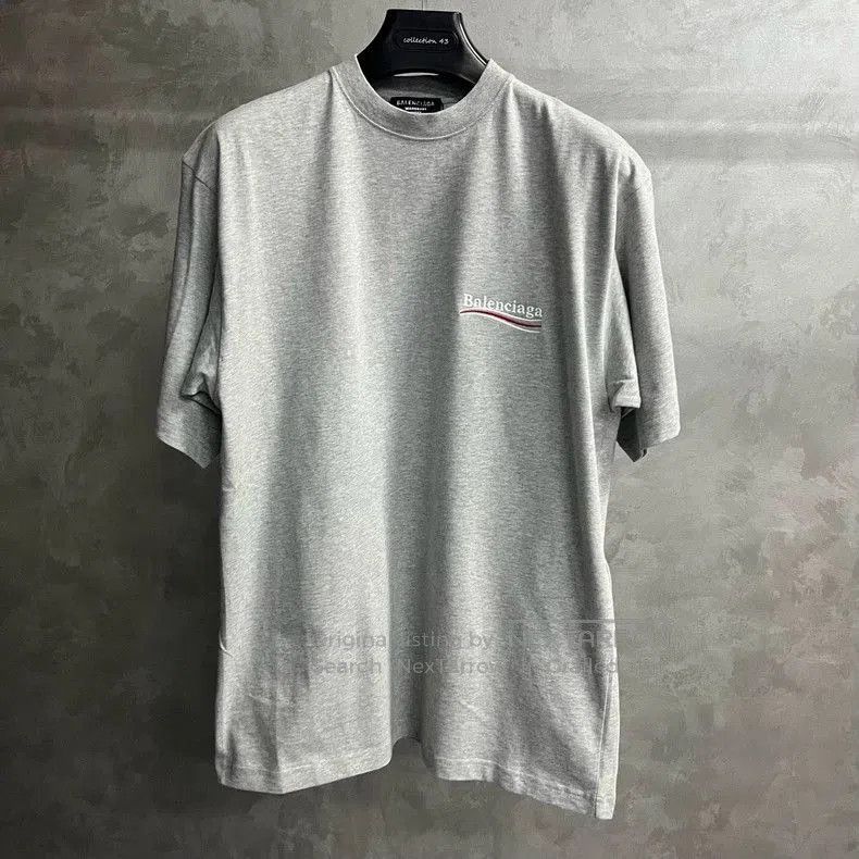 Balenciaga Balenciaga Gray Coke Oversized Short Sleeve T-Shirt. Size US XS / EU 42 / 0 - 1 Thumbnail