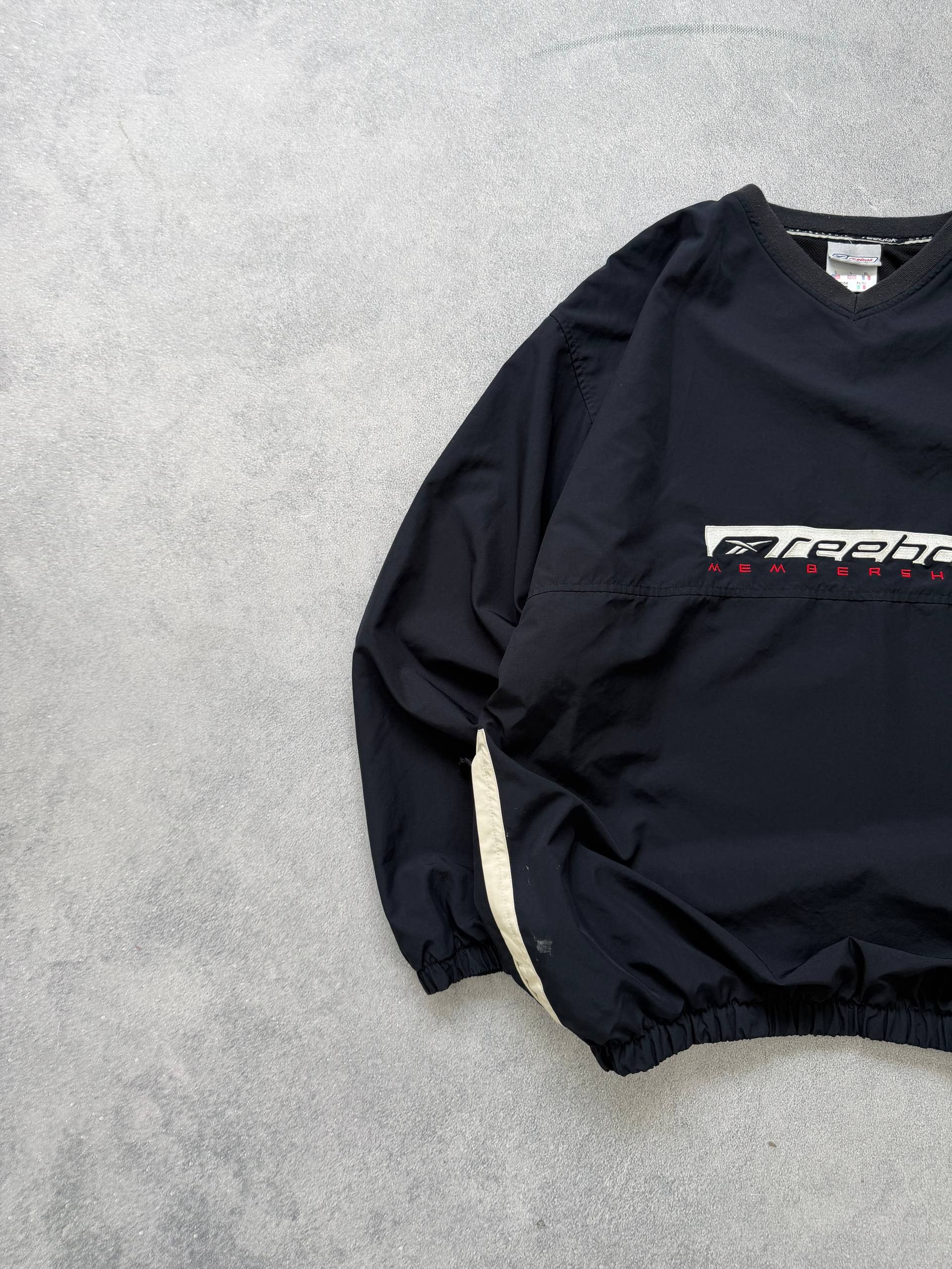 Reebok Crazy Vintage Reebok Anorak Windbreaker Jacket Nylon Tech Size US M / EU 48-50 / 2 - 3 Thumbnail
